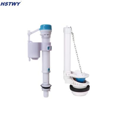 China Wholesale Modern Toilet Tank Trims Flush Inlet and Exhaust Valve Repair Kits for Toilet Tank Mechanism for sale