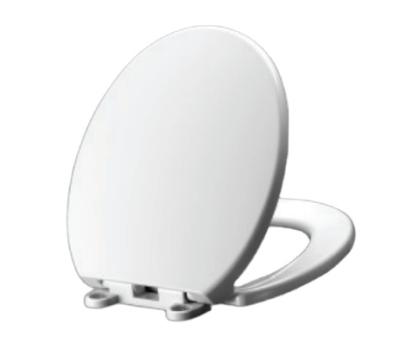 China Slow-end HI8200S Adult Toilet Seats PP D-shape Seat Cover Toilet Seat WC Silence Cover Adult for sale