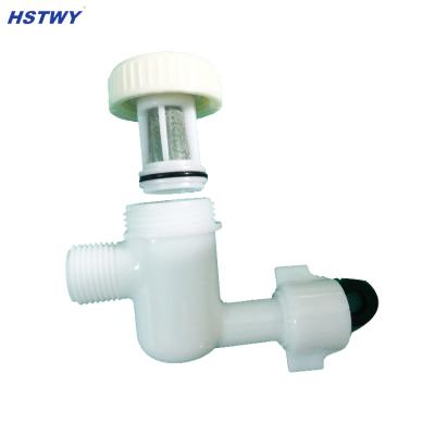 China HQ8001Smart Modern Simple Toilet Filter Toilet Accessories Inlet Valve Accessories Three-Pass Filter Inlet Valve for sale