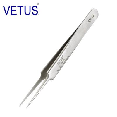 China Other Hot Selling Small Spring End Point Tweezers For Kids Stainless Steel Dental Tweezers for sale