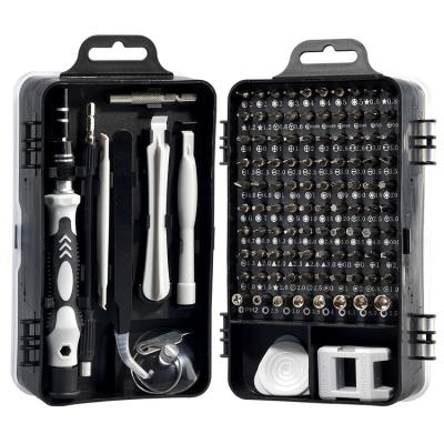 China Plastic Made in China Professional Screwdriver Repair Tool Kit 115 in 1 Plastic Screwdriver Socket Wrench Set Cheap Price for sale