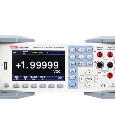 China UNIT UT8805N Digital Multimeter 199999 Accounts Desktop DC AC 1000V 10A UT8805N for sale