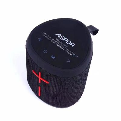 China Wireless charger for AUX support. standard 4.2 speaker mobile phone ASPOR A663 support mic SD card wireless playback hands-free FM radio calls for sale