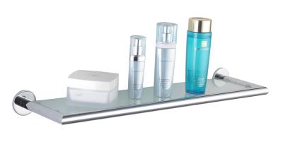 China Shelf &Glass Shelf  86110,brass,chrome,toughened & frosted glass ,bathroom accessory,sanitary ware for sale