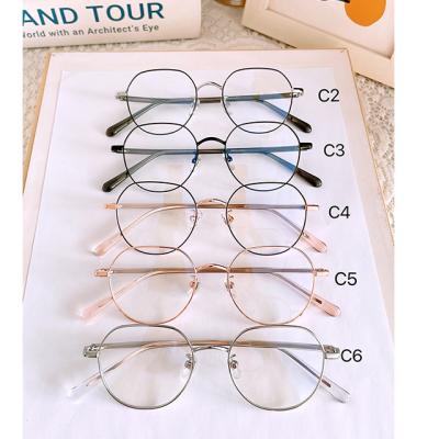 China Pure titanium optical glass frame square optical frame eyewear round titanium optical frame glasses for men custom design eye glasses for sale