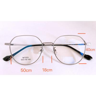 China Wholesale Optical Glasses Promote New Style Pure Titanium Eyewear Optical Glasses Custom Monocle Sights for sale