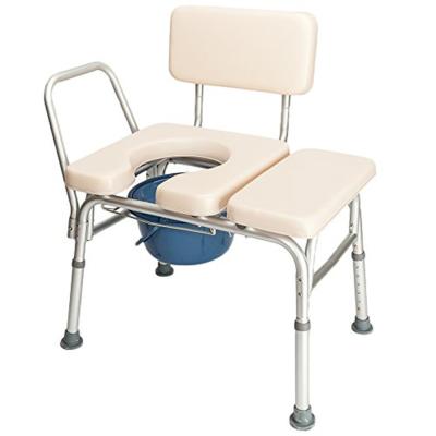 China Reusable Detachable Wheelchair Arm And Hand Relaxted Commode Chairs For Adults Outdoor Use for sale