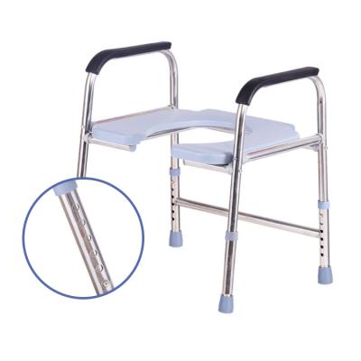 China Healthcare Disabled Toilet Commode Chair With Bedpan for sale