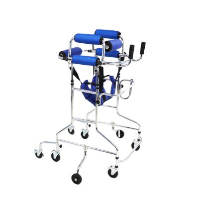 China Factory Direct Sales Hospital Aid Lightweight Standing Frame Auxiliary Equipment Walking Rehabilitation Walker Frame For Disabled for sale