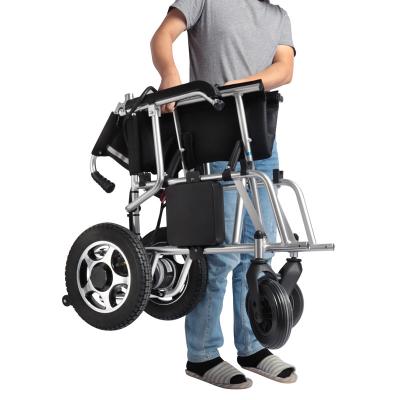 China Lie Down Disabled All Terrain Electric Wheelchair For Elderly Adult Electric Wheelchair Rehabilitation Therapy Supplies 250W*2 for sale