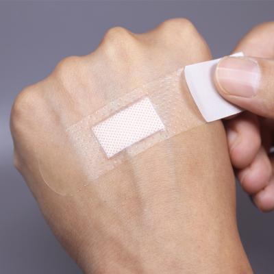 China Plaster Plaster Handyplast First Aid Eco-friendly Adhesive Tapes Transparent Waterproof PE Elastic Plastic CE Eco-Friendly EOS 2 Years 500 for sale