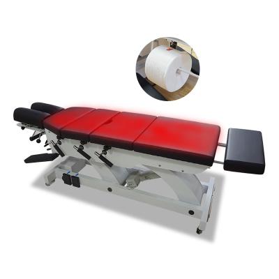 China Wholesale Clinical Electric Infrared Heating Portable Chiropractic Table Acrylic Examination Couch Physiotherapy Table for sale