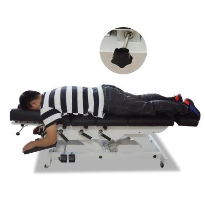 China Factory Direct Sale Examination Couch Physiotherapy Table Chiropractic Acrylic Clinical Electric Infrared Heating Portable Table for sale