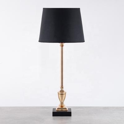 China New design hotel decoration metal desk lamp and modern table lamp for sale