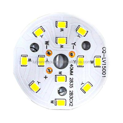 China Light Bulb Ceiling Lamp Down Light Raw Material Parts DOB PCB Without Driver Led PCB Together To Connect Indoor 220v for sale