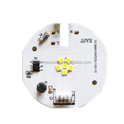 China SKD Bulb PCB DOB Light Driver Down Light Bulb Ceiling Lamp On Board IC 220V for sale