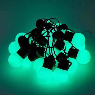 China Residential USB led string light G40 bulb frost RGB for sale