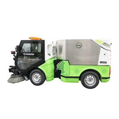 China Road Sweeper Truck Cleanging Machine Professional Design Road Sweeper Four Wheel Steering Cleaning Residue Free Price for sale