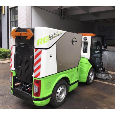 China Cleanging Wholesalers in China Mini Road Sweepers Road Sweeper Four Wheel Steering Truck Asphalt For Sale for sale