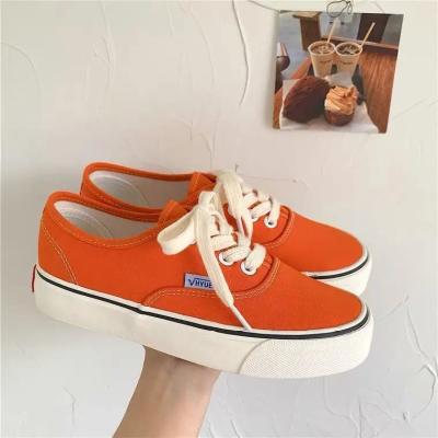 China Breathable Cheap Custom Canvas Retro Canvas Casual Shoe Fashionable Platform Shoes For Men And Kids for sale