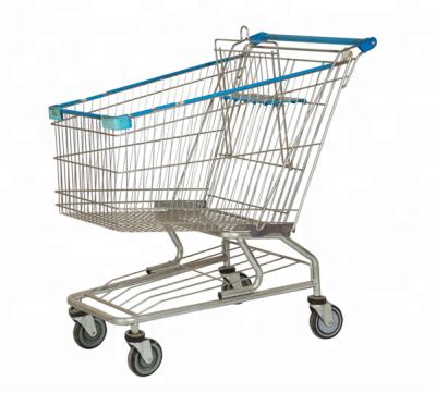 China Unveiling Shunhong Customized Wholesale American Style Metal Supermarket Shopping Cart for sale