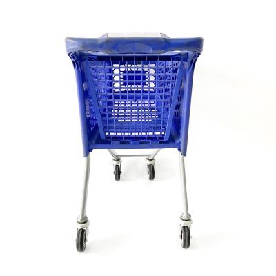 China 15L Mini Unfolding Trolley Kids Plastic Shopping Trolley Baby Shopping Trolley for sale