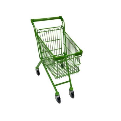 China Unfolding 30L Metal Shopping Trolley / Shopping Cart / Trolley Shopping Trolley For Kids for sale