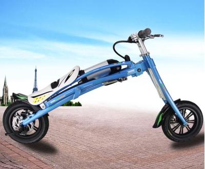 Cina Lega di alluminio a 12 pollici che piega bicicletta elettrica con il freno a disco di 14cm in vendita