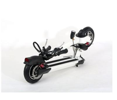 China High Speed Waterproof Two Wheel Folding Electric Scooter with F / R Brake for sale