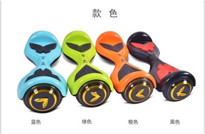 China Electric Kids Hoverboard 2 Wheel Scooter LED Environmental Protection for sale