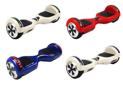 중국 지도된 빛을 가진 350w 무브러시 모터 똑똑한 편류 스쿠터 Hoverboard 판매용