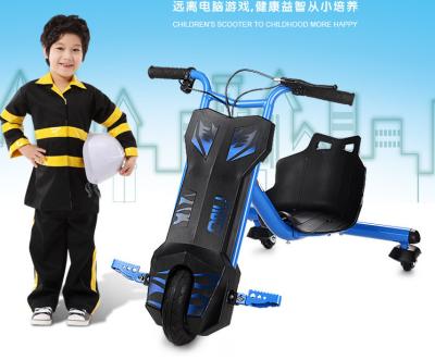 China Balance Outdoor Toy 3 Wheel Children Folding Electric Bicycle With Music for sale