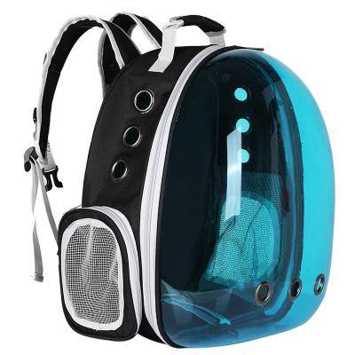 China Blackou Cat Backpack Bubble Space Capsule Pet Carrier Breathable Travel Outdoor Full View Backpack for sale