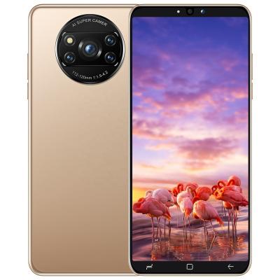 China Dual SIM Card New Arrival Cheapest X3 PRO Smartphone With 5.8 Inch Drop Screen Mobile Phones With Face ID 48+72MP Dual SIM INPUT MOBILE PHONE for sale