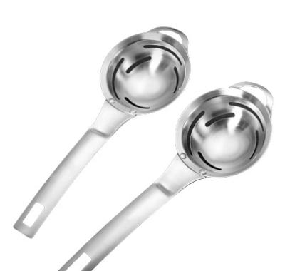 China Sustainable Kitchen Egg Tools 304 Stainless Steel Egg White And Yolk Separator for sale