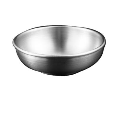 China 2022 New Design Stainless Steel Plates Saucer Dish Sesame Oil Sustainable Saucer for sale