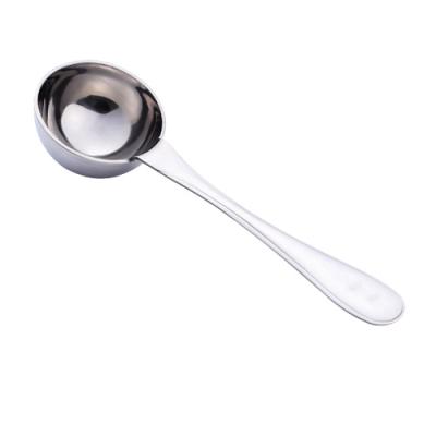 China Long Handle Coffee Bean Spoon 304 Stainless Steel Sustainable Roasting Doser for sale