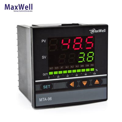 China Dual Thermometer PID Controller SSR Digital Display Pyrometer 96*96 for sale