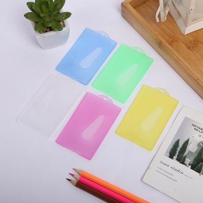 China Wholesale And Customized Plastic Sleeve Protector Fashion Resealable Waterproof Cards For Men Or Women for sale