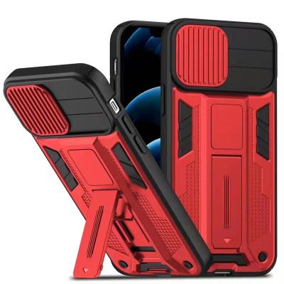 China 2022 Shockproof New Design Car Armor Magnetic Bracket Mobile Phone Case for iphone 13 12 11 pro xs 8 7 max back cover for sale