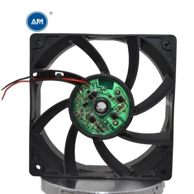 China High Quality Wide Voltage Sleeve Bearing Waterproof IP68 DC 120*120*38mm axial flow cooling fans 24v for sale