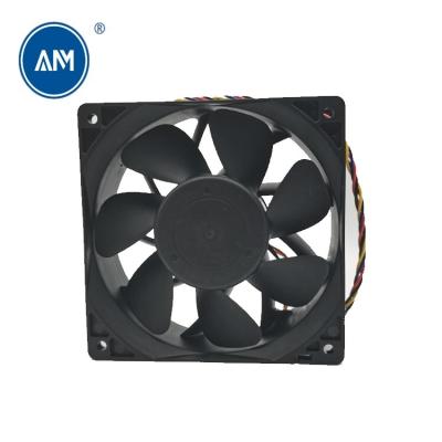 China 48V DC brushless fan 120x120x38mm high speed 7000RPM dual ball bearing for sale