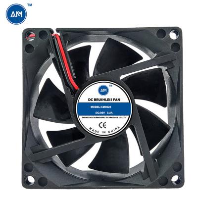 China 80x80x25mm 8025 5v ball bearing dc fan 	Brushless Cooling Fan 12v, 12V/5V/48V/36V/24V for sale