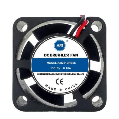 China 2510 Cooling Fan 25x25x10mm 25mm Dc 5v Micro Axial Fan for sale