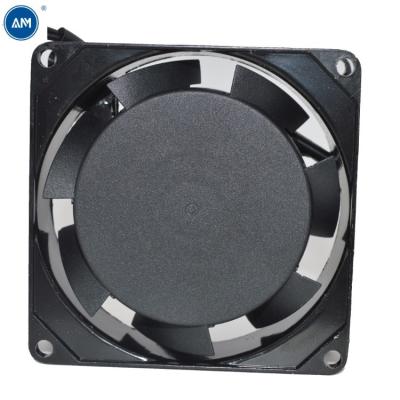 China 80*80*25mm Silent Ball Bearing 8025 Exhaust Brushless 90v AC Cooling Fan for sale