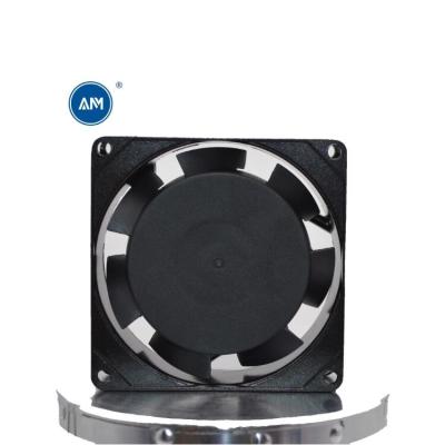 China 80x80x25mm 110v Ball Bearing Cooling 8025 Ec Axia Fan Thermal Plastic 94V-0 for sale