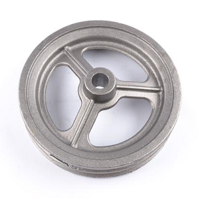 China Custom Industry Machinery Belt Pulley Casting Parts Foundry Gray Iron Casting High Quality Sand Casting GG20 GJSL20 GG25 GJL25 FC20 FC25 for sale