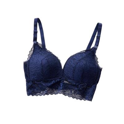 China Antibacterial Wholesale Maternity Nursing Bra Lace Bra Sexy Sleep Detachable Buckle Nursing Bra for sale