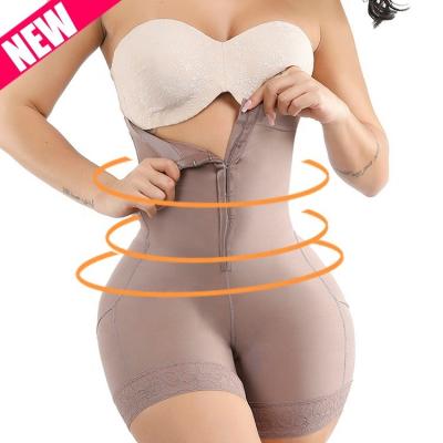 China Shapewear Popular Antibacterial High Waist Abdominal Hip Pants Breathable Body Sculpting Postpartum Breast Enhancement Jumpsuit for sale