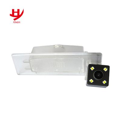 China Universal 170 HD Wide Angle Car Light Waterproof Wide Angle Car Rear View HD 4led Image Reversing Camera for sale